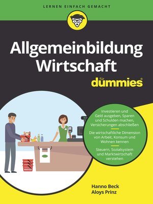 cover image of Allgemeinbildung Wirtschaft f&uuml;r Dummies